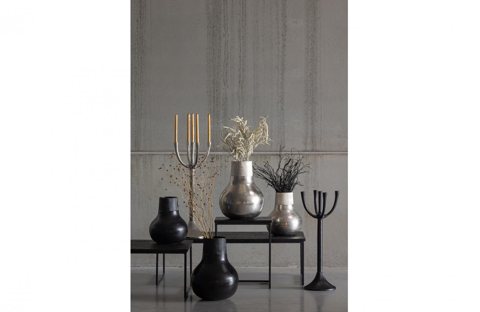 BEPUREHOME METAL XL VASE METALL SCHWARZ Apendics.de