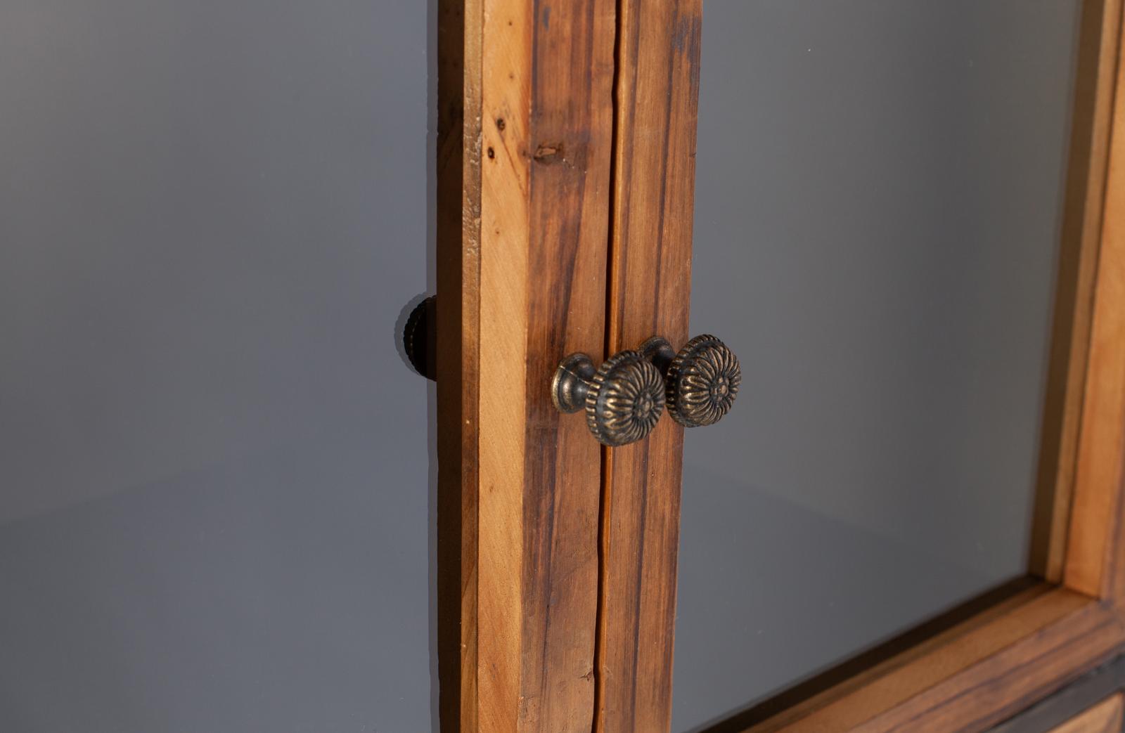 BEPUREHOME BOX SCHRANK METALL MIT HOLZTÜREN | Apendics.de